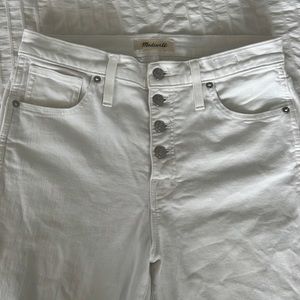 Madewell 10" High-Rise Skinny Crop Jeans